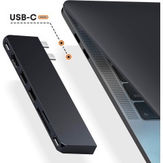 Satechi Pro Hub Slim Docking Station - Elevate Your Connectivity with Style & Functionality!